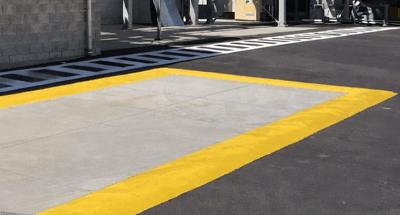 Bunding for Wash Bay